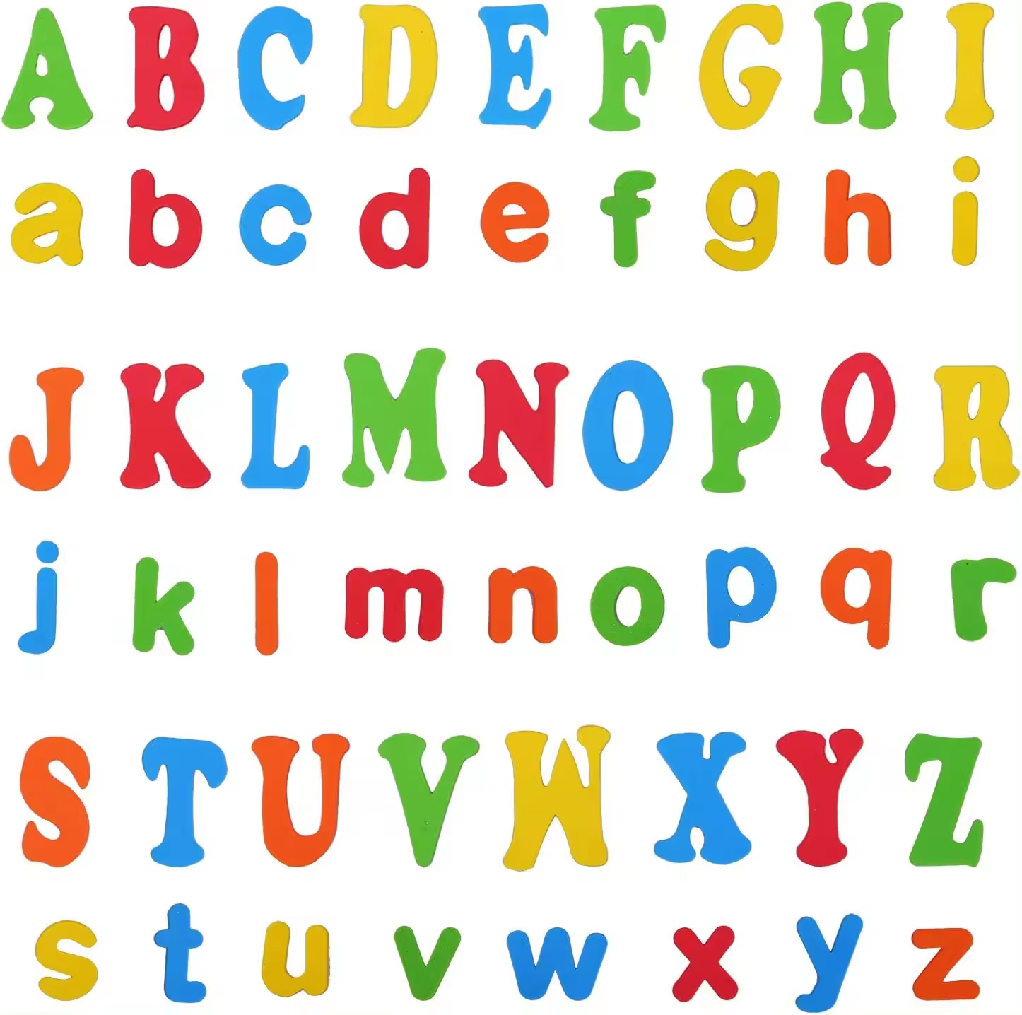 Three-Dimensional Foamy Sticker Toy Colorful Sticky Letter Alphabet Goma EVA Foam Sticker