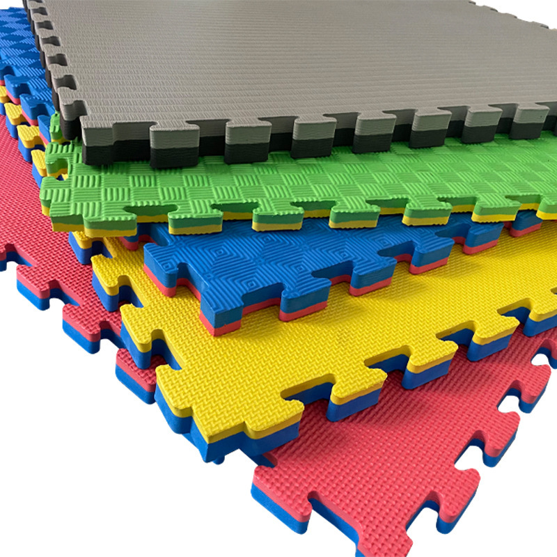 Wholesale 100% 1*1m EVA High Density Taekwondo floor mat tatami karate mat judo mat