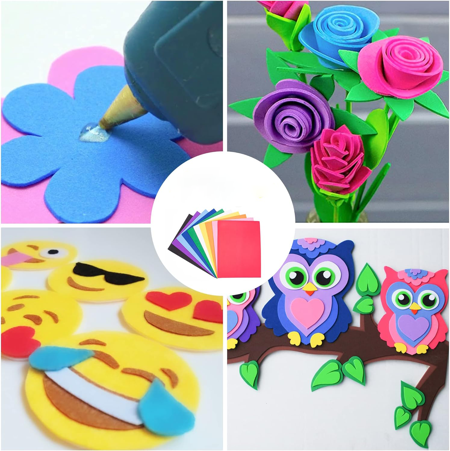 wholesale Eva Foam Products Ethylene Vinyl Acetate Shiny Normal craft foam sheet