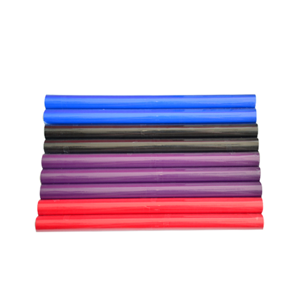 PVC self adhesive flock film, Covering wall paper in removable glue, plastic sticker roll for book cover