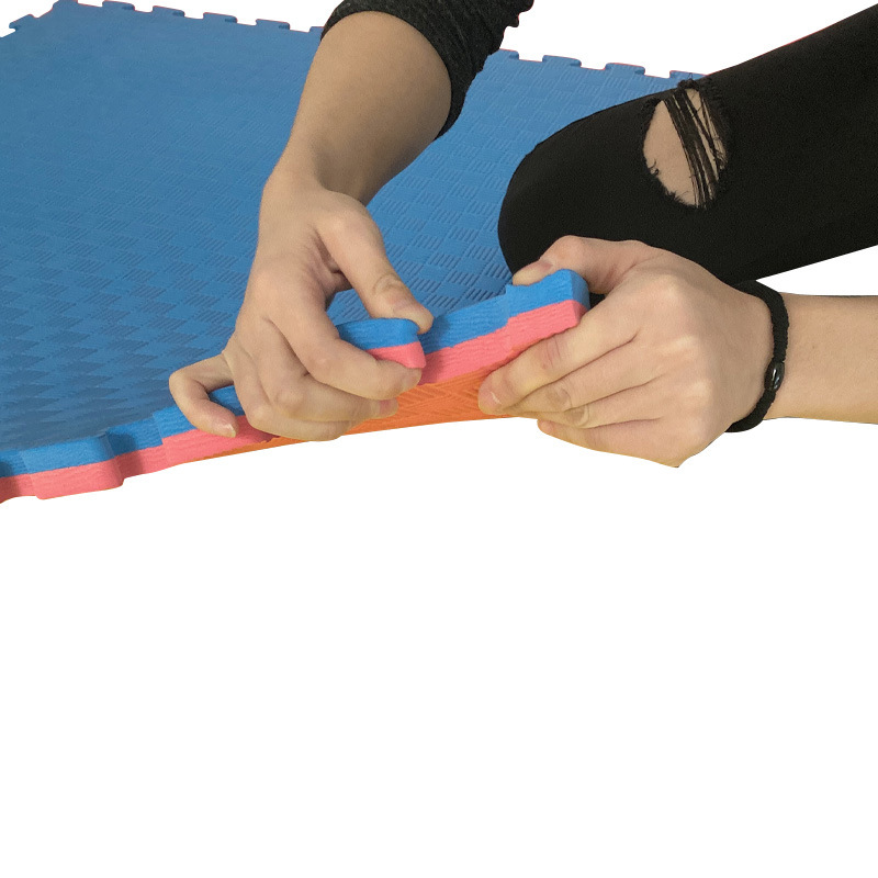 Wholesale 100% 1*1m EVA High Density Taekwondo floor mat tatami karate mat judo mat