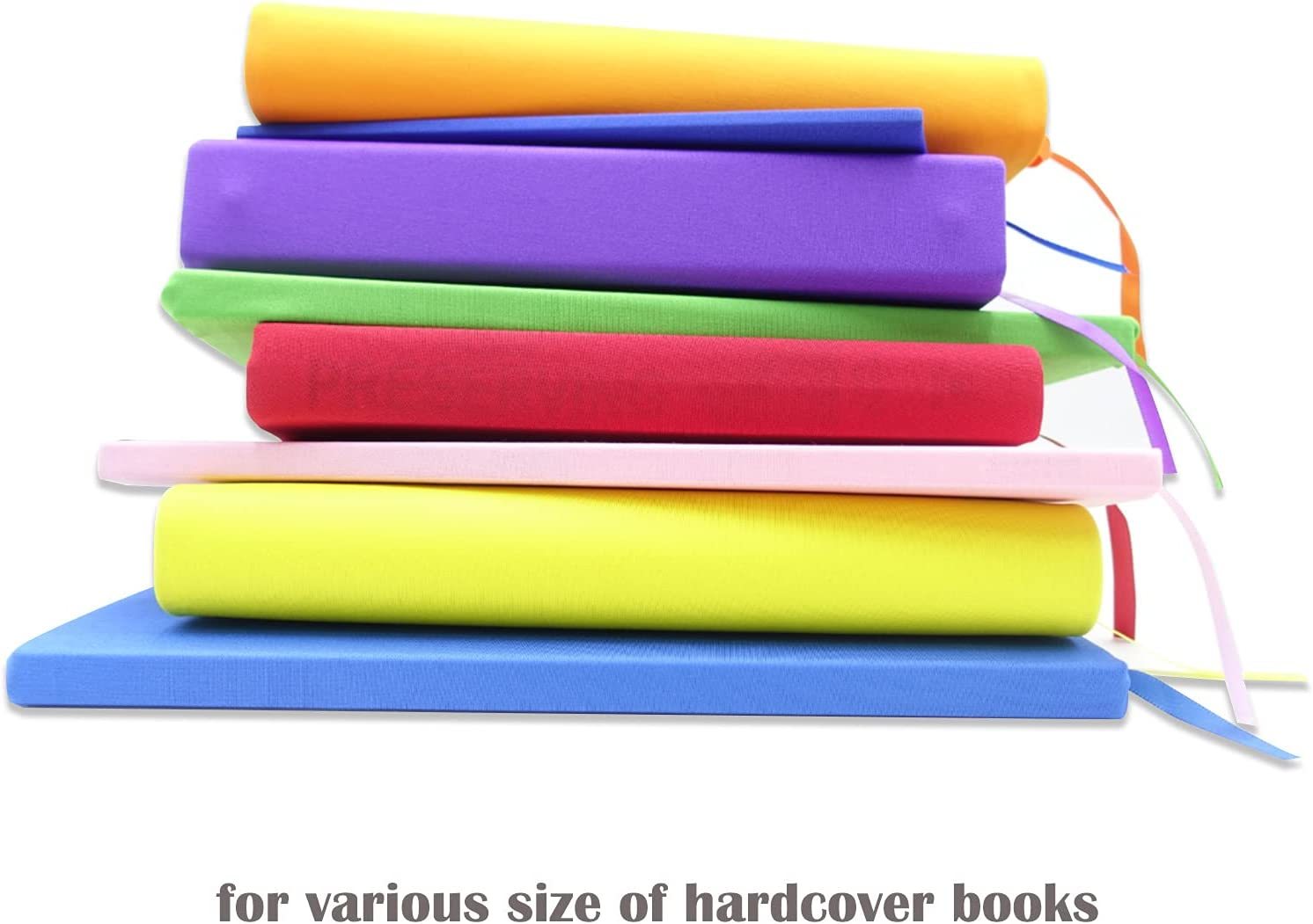 Plain color spandex/elastic/fabric Book Cover