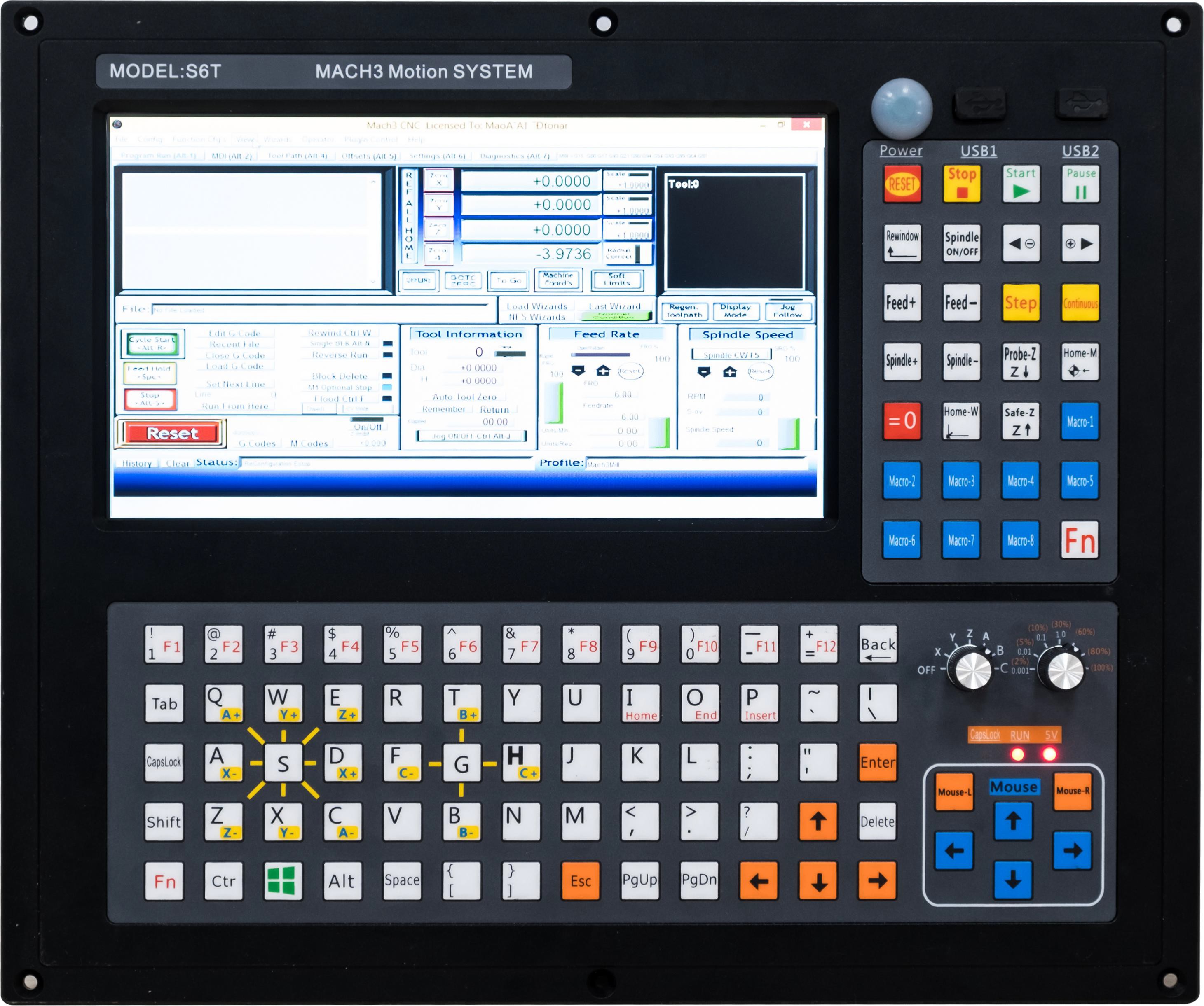 MACH3 Kontrol Paneli