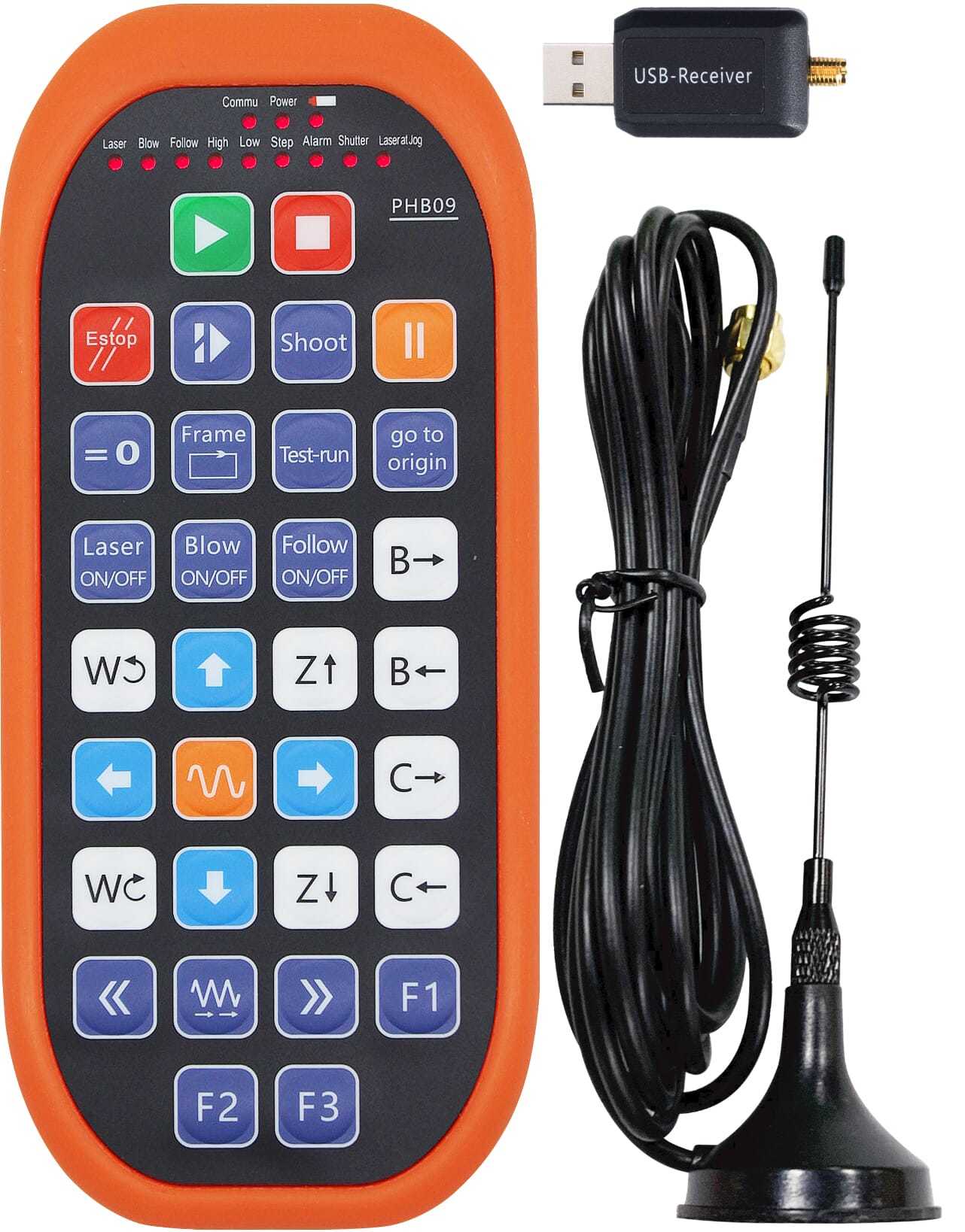 Lazer kesim kolu CNC işleme merkezi kablosuz elektronik el tekerleği tezgah aleti CNC sistemi USB veya 485 iletişim