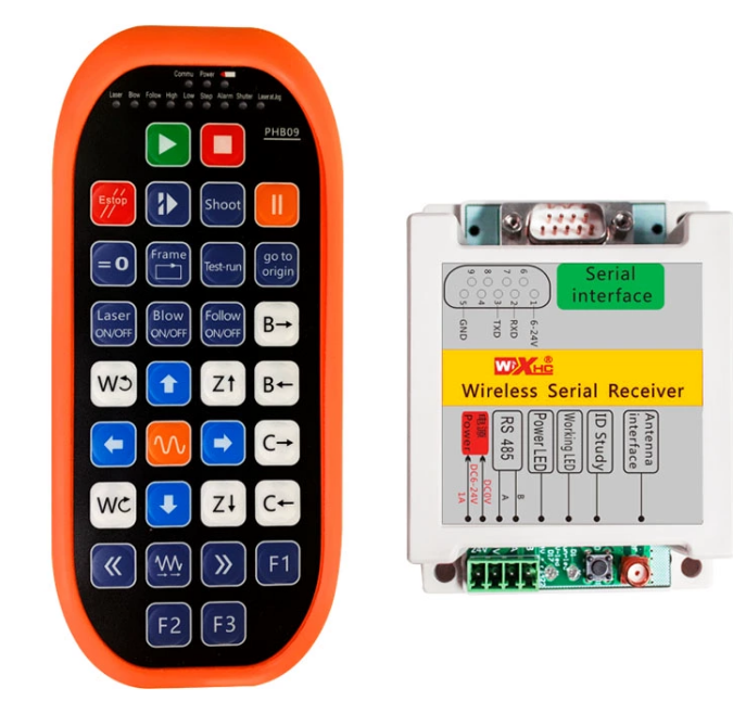 Lazer kesim kolu CNC işleme merkezi kablosuz elektronik el tekerleği tezgah aleti CNC sistemi USB veya 485 iletişim