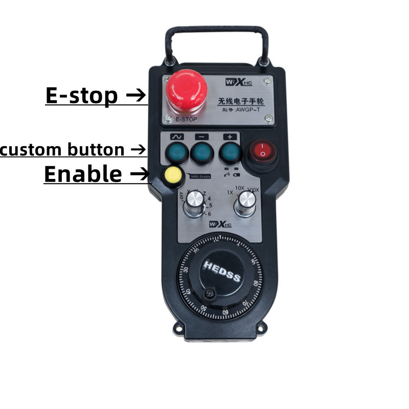 11-axis Wireless  electronic handwheel for Fanuc Lnc Siemens system