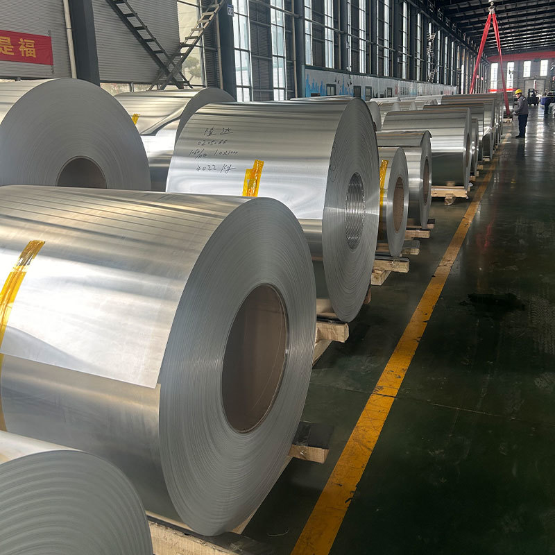 Color coated aluminum
