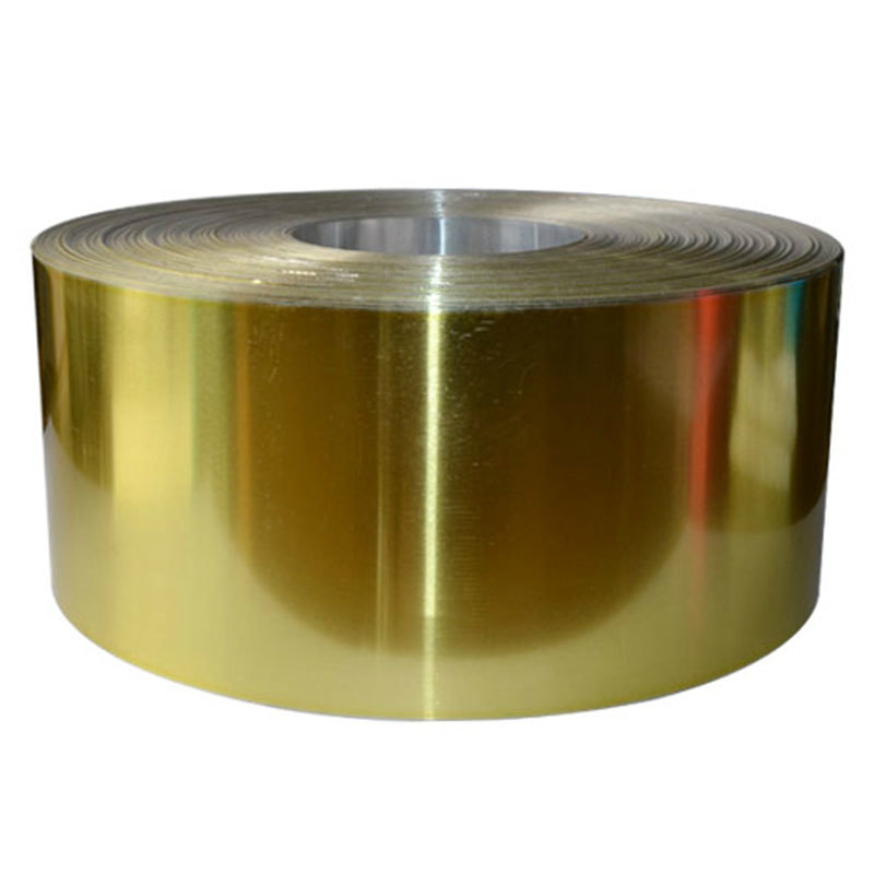 Color coated aluminum