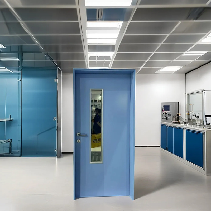 Laboratory purification door