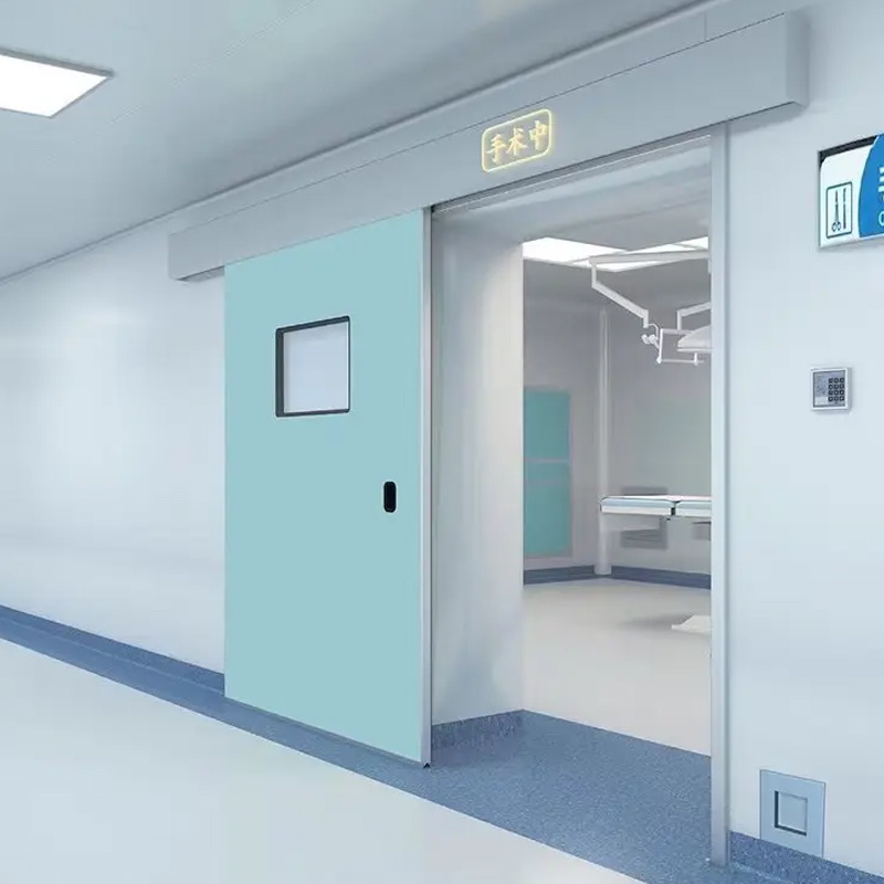 Hospital automatic sliding seal doors