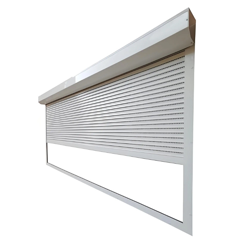 Electric rolling shutter window