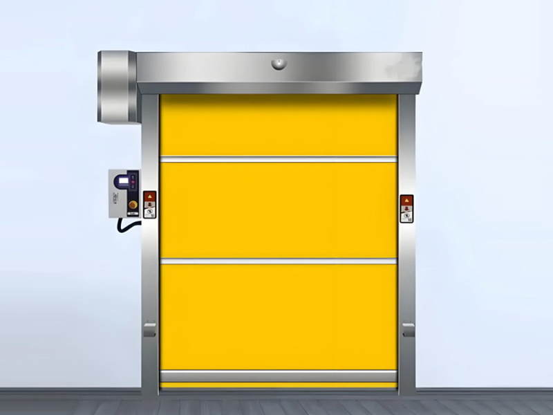 PVC rapid rolling shutter door