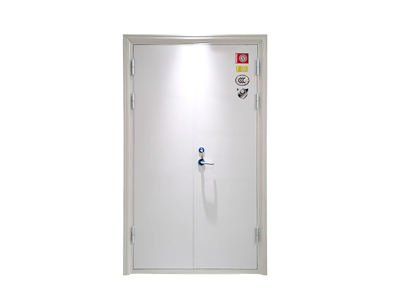 Stainless steel fireproof door