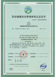 職業(yè)健康安全管理體系認(rèn)證