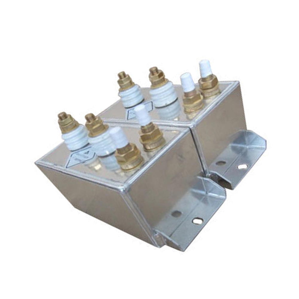 Induction heating super audio water-cooled capacitor