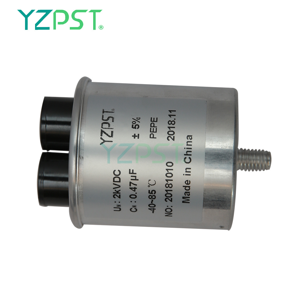 High quality damping and absorption capacitors 2UF 2KVAC snubber capacitor
