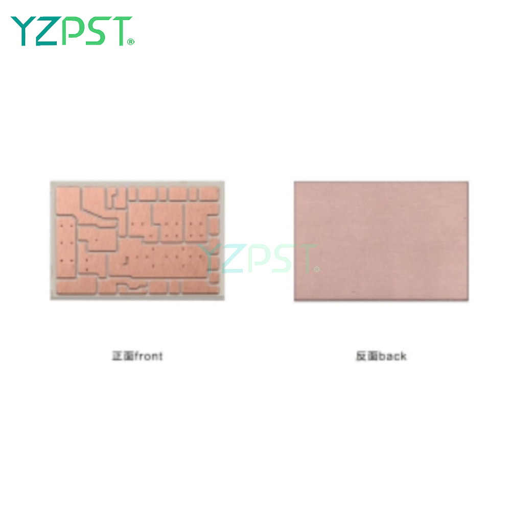 Copper clad ceramic plate has good thermal cycling properties