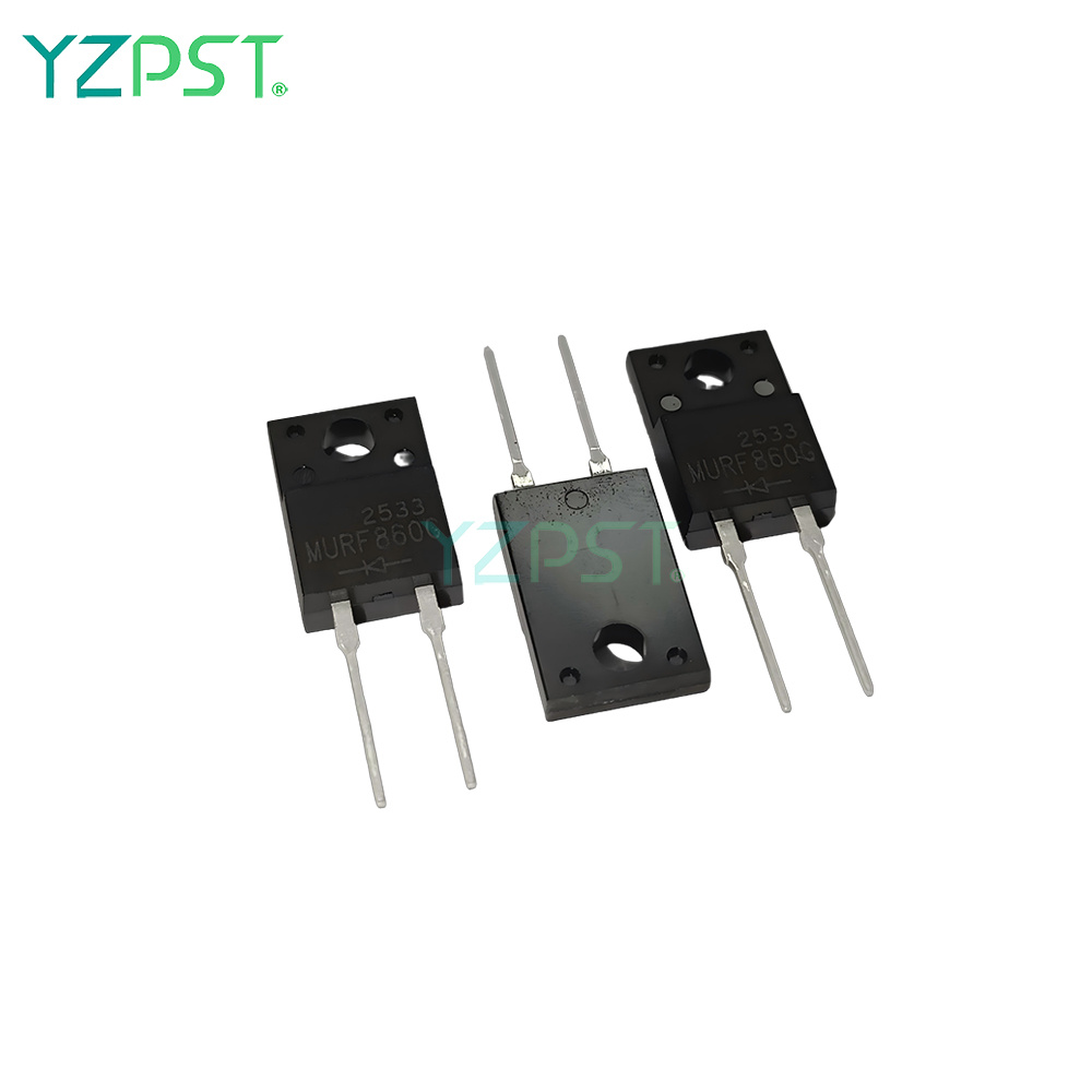 Low forward voltage drop TO-220F Superfast Recovery Rectifier YZPST-MURF860G