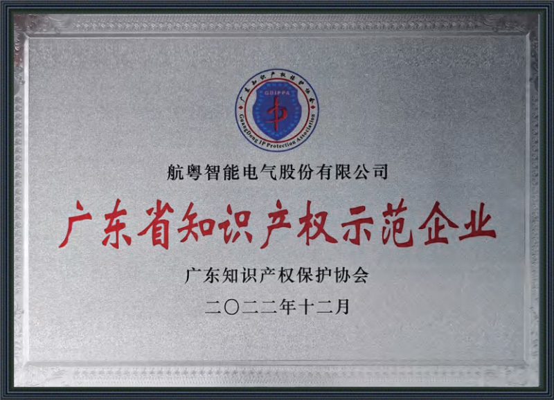 广东省知识产权示范企业