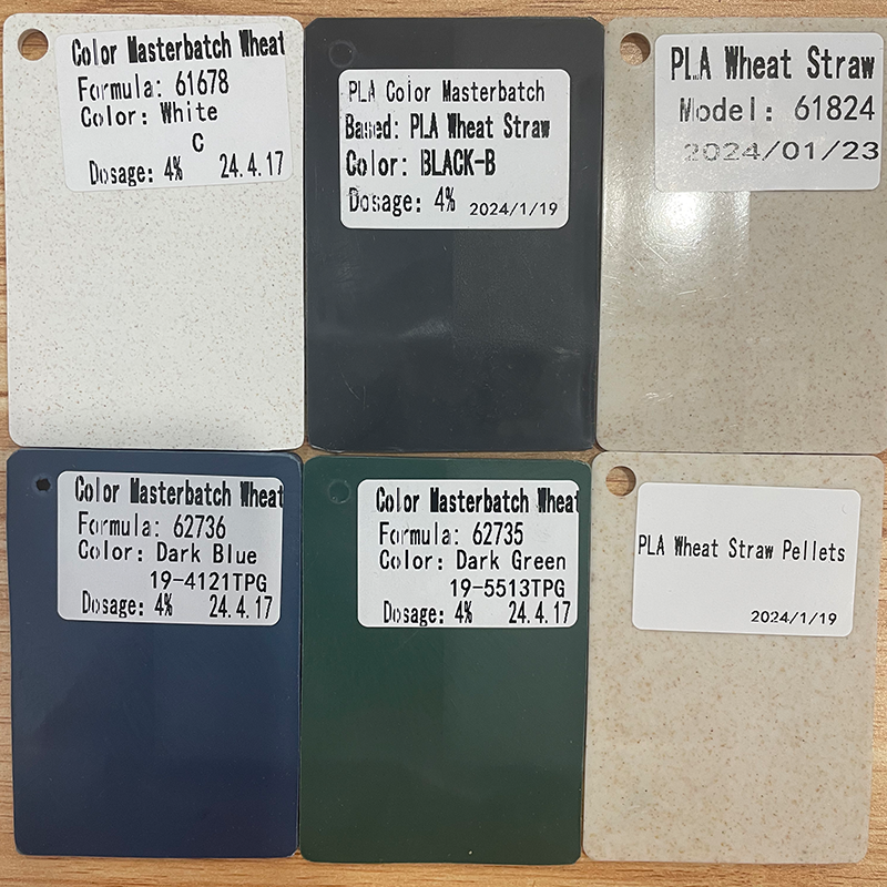 Color Masterbatch For Wheat Straw Pellets
