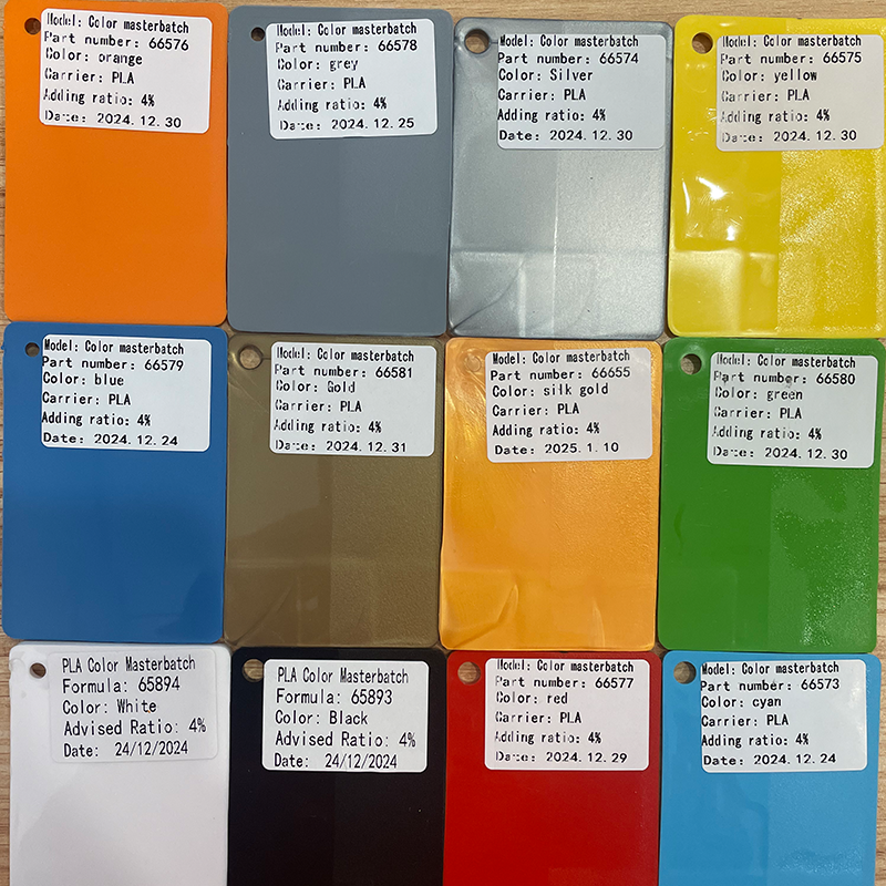 Color Masterbatch For PLA PETG TPU 3D Print filaments