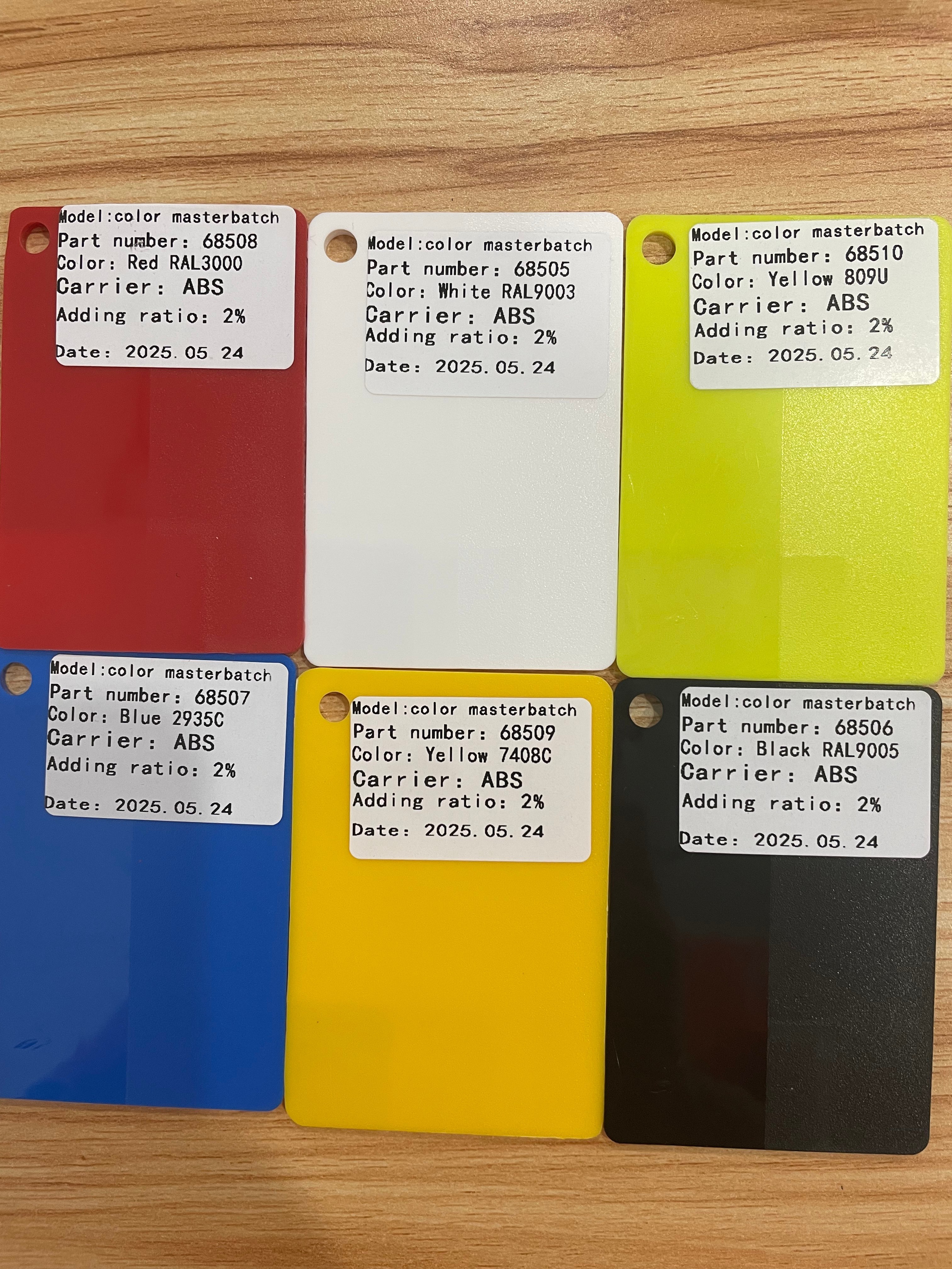 ABS Color Masterbatch for Helmets
