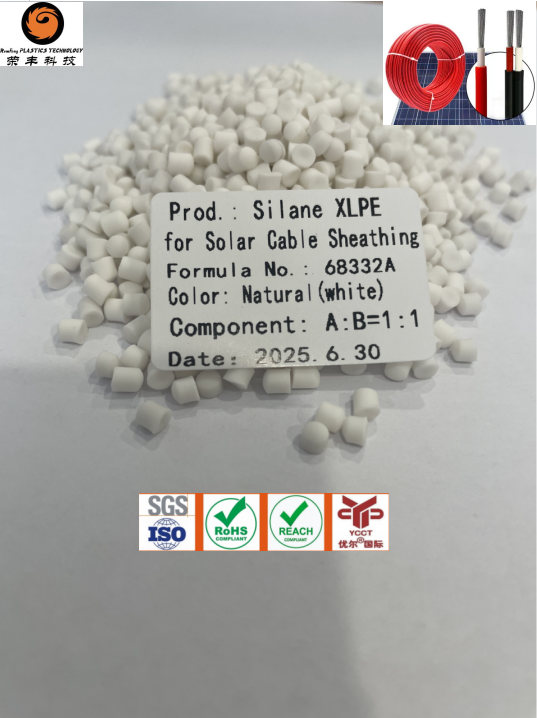 Silano XLPE XLPO para revestimiento de cables solares PV1-F