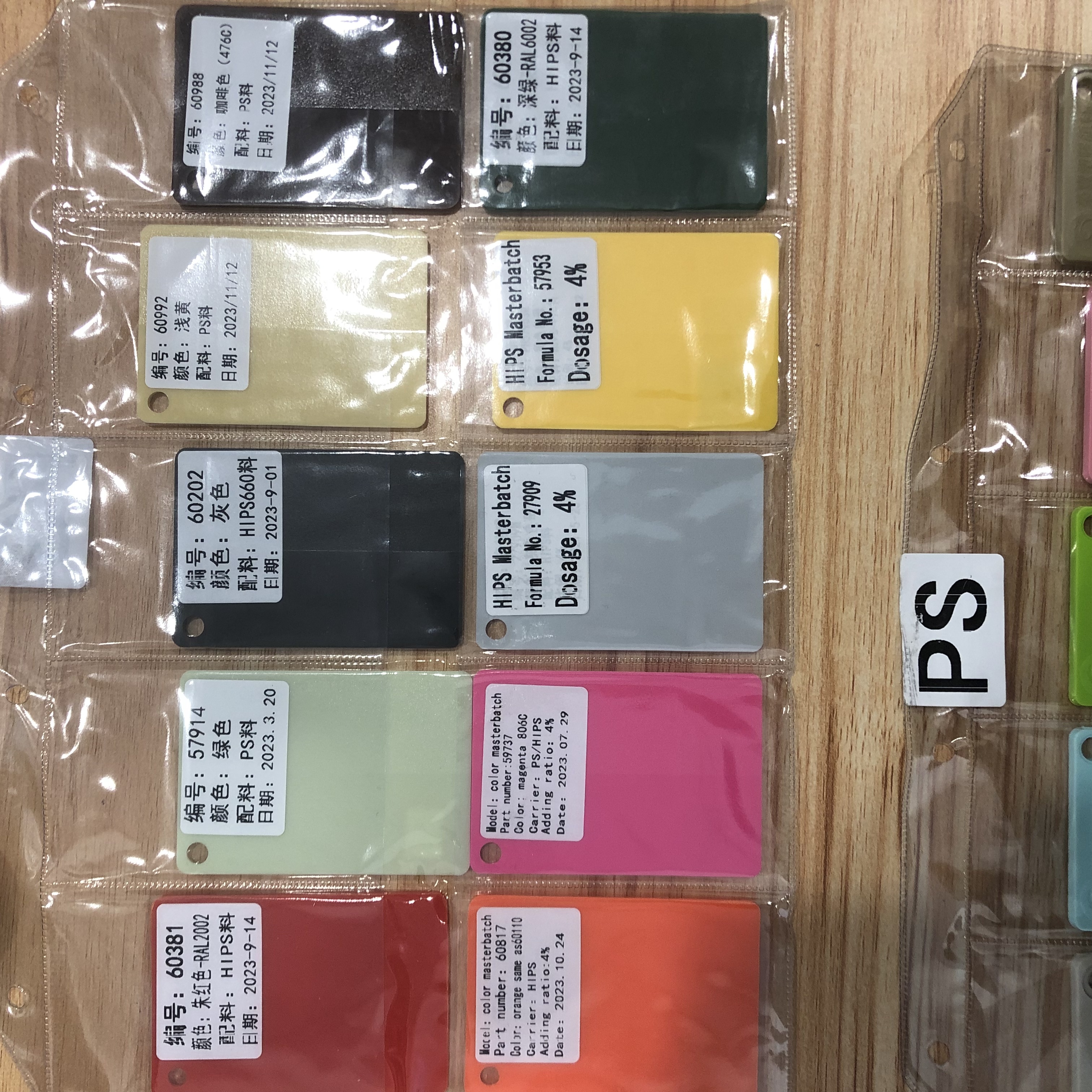Color Masterbatch for HIPS GPPS