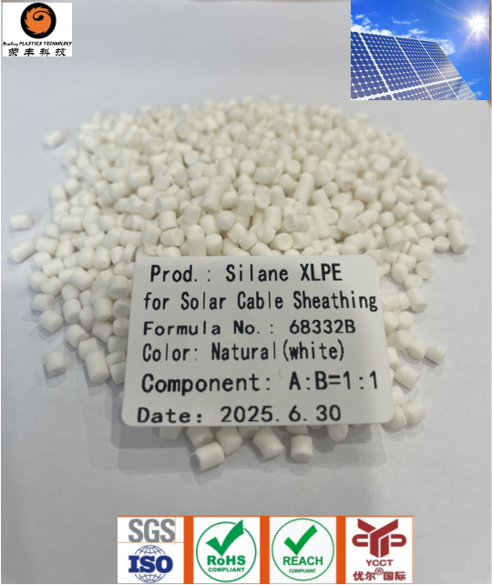 Silano XLPE XLPO para revestimiento de cables solares PV1-F