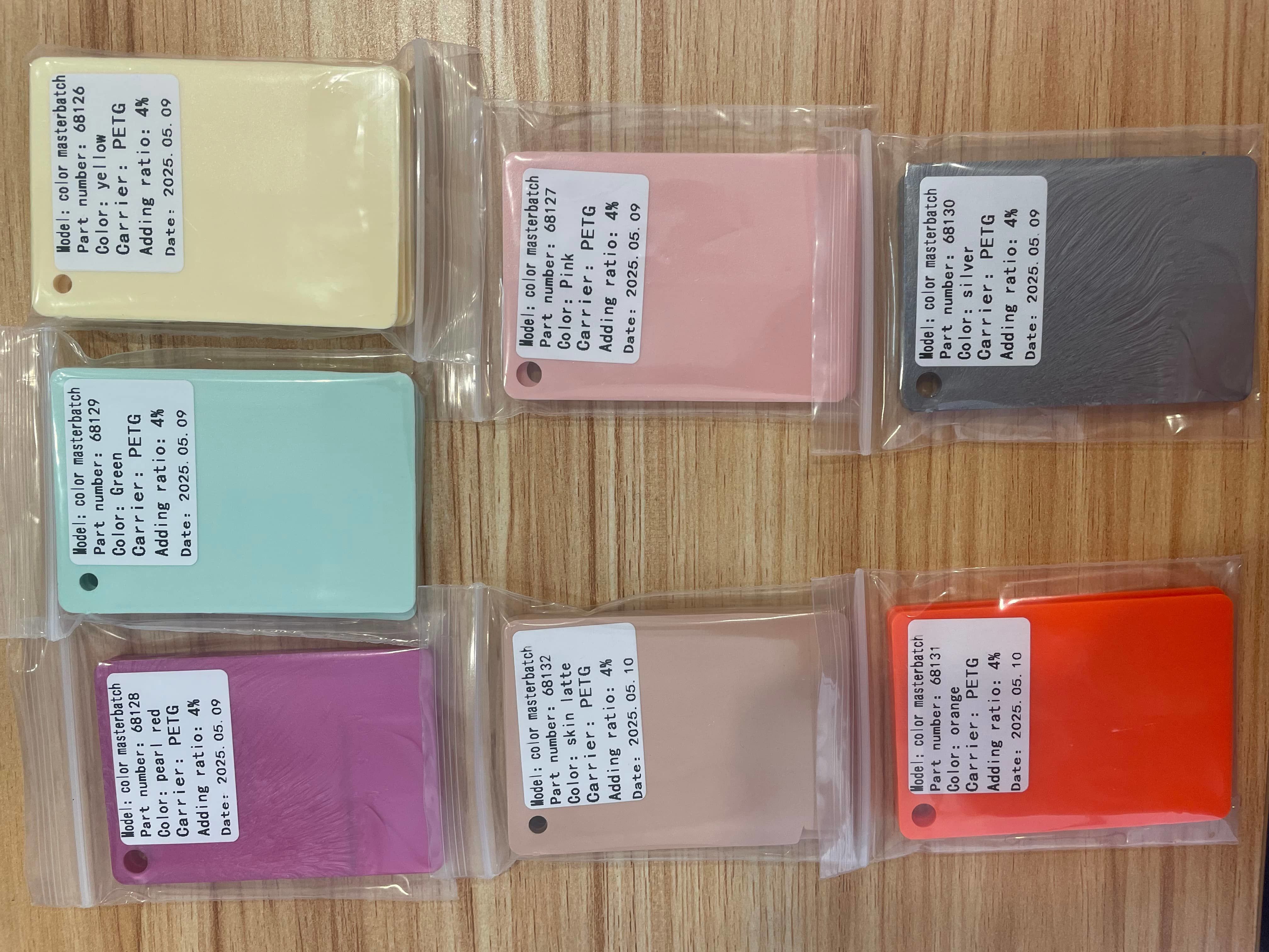 PETG Color Masterbatch for 3D Print Filaments