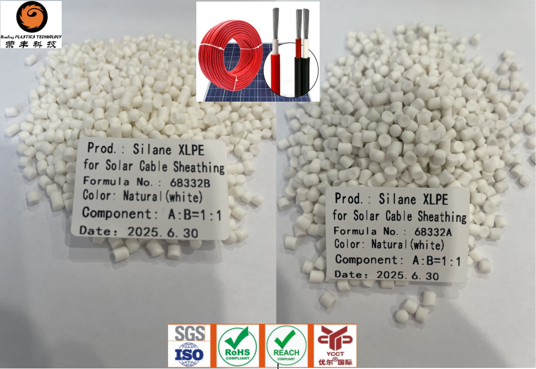 Silano XLPE XLPO para revestimiento de cables solares PV1-F