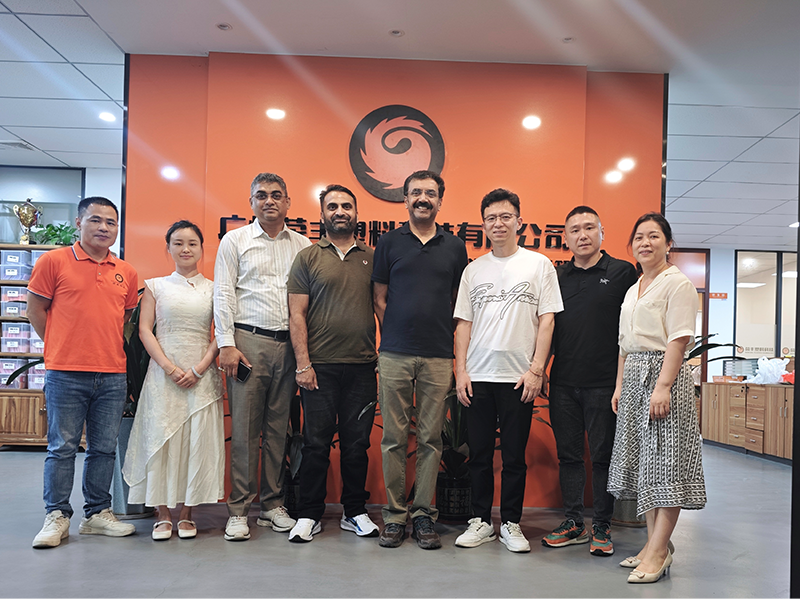 Indian customer visit