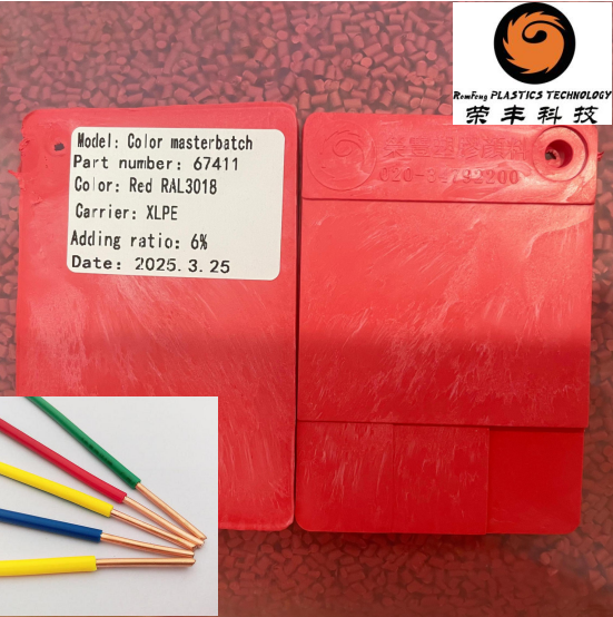 Color Masterbatch For XLPE XLPO Materials