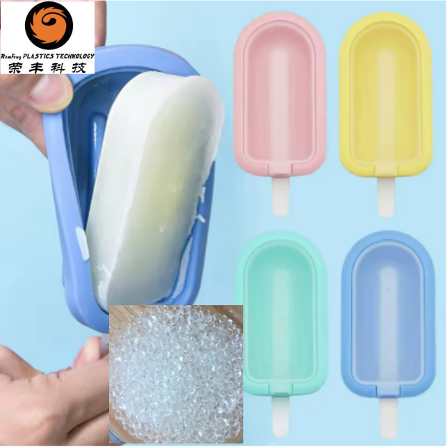 Materiales TPE para moldes de helado