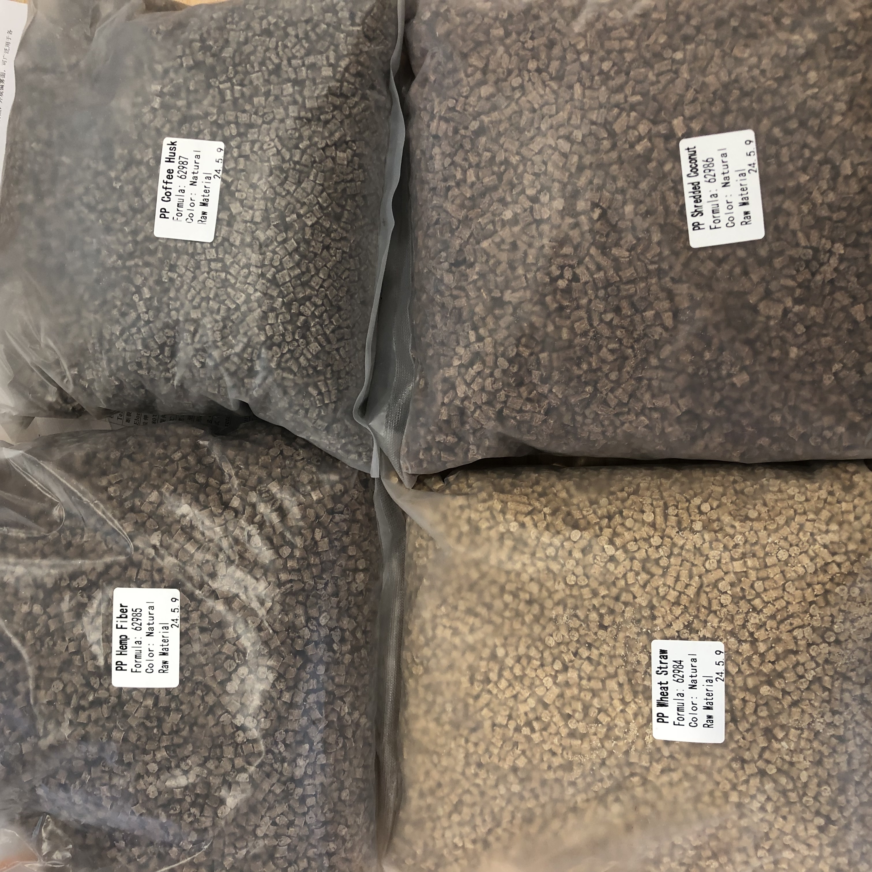 Hemp Fiber Plastic Materials