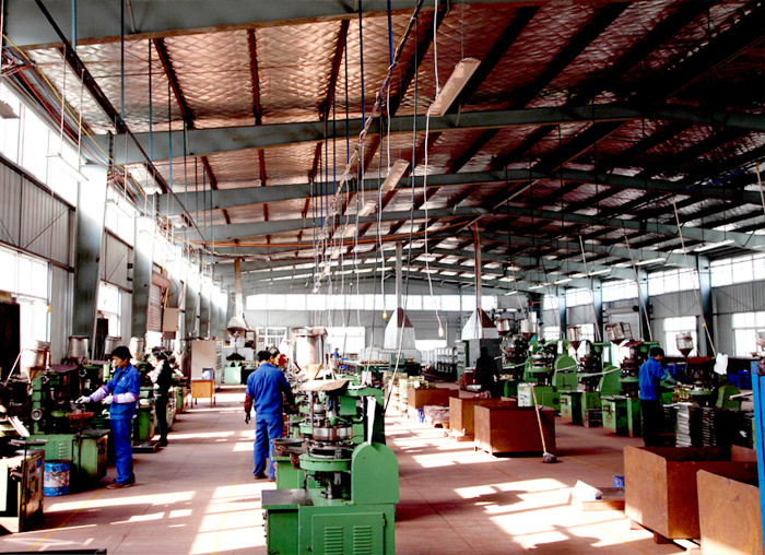 A corner of pressing and forming workshop