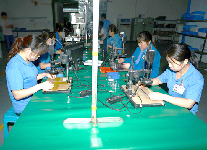 Appearance inspection of integrated forming inductor