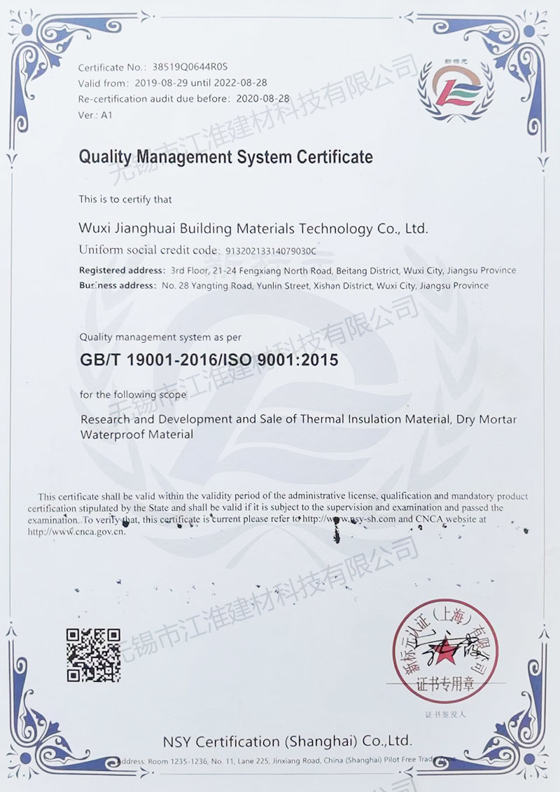Quality Management System Certification Quality Management System Certification