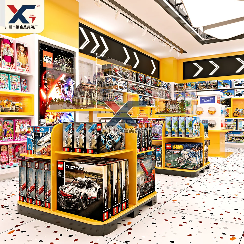 玩具店货架