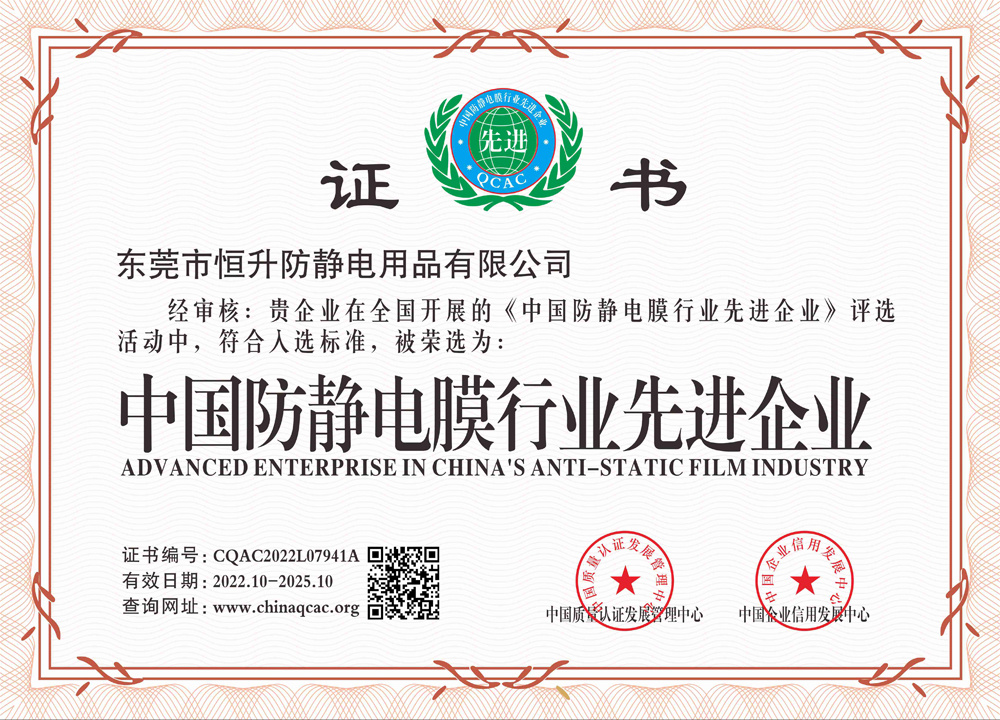 Leading Chinese anti-static film companies