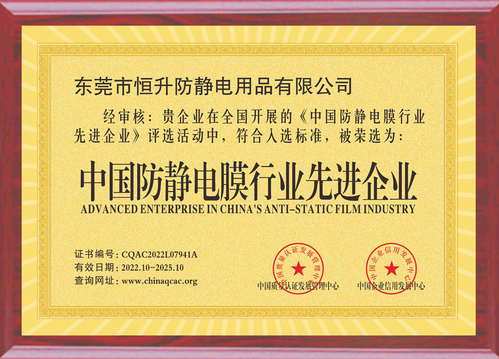 Leading Chinese anti-static film companies