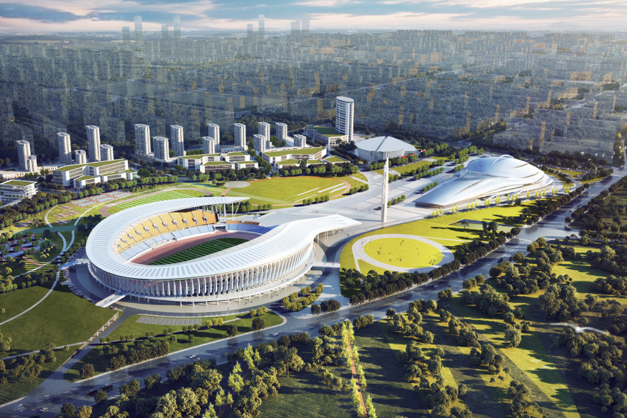 Xiaogan Olympic Sports Center Culture and Sports Industry (Phase 1) Construction Project