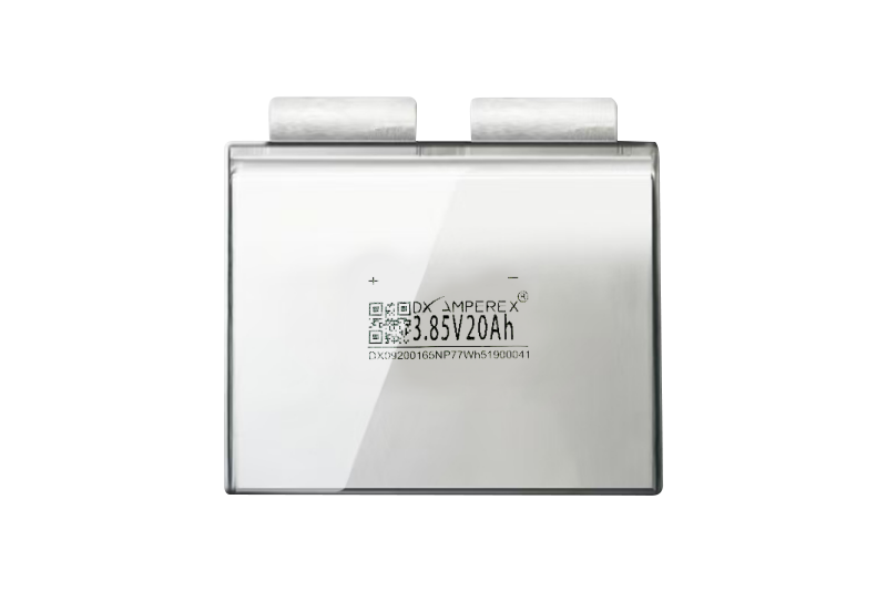 3.85V/20Ah soft pack high rate lithium-ion battery