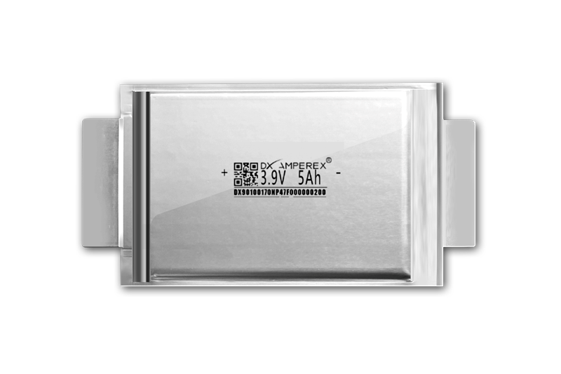 3.9V/5Ah Soft Pack High Rate Lithium-ion Battery