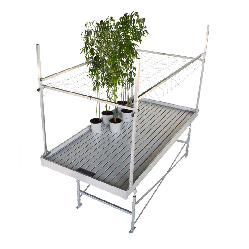Single layer fixed bench