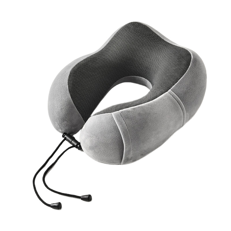 Stretch Super Soft Magnet Fabric Memory Foam U-Shaped Pillow