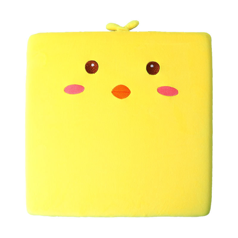 Cartoon Cube Memory Foam Cushion