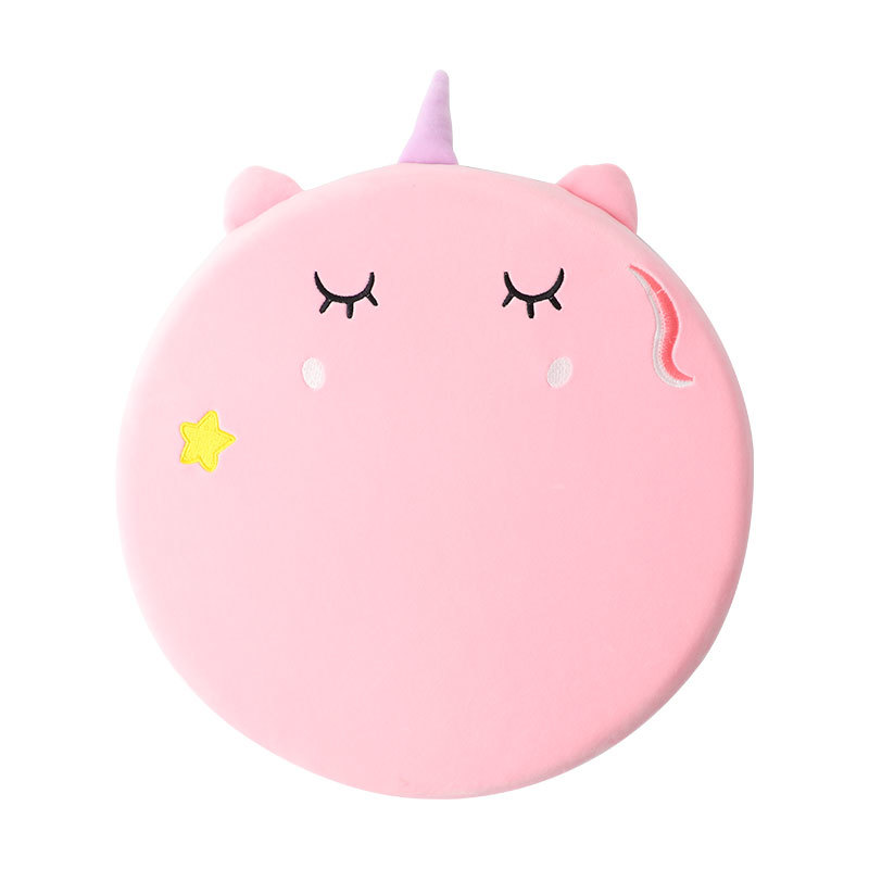 Cartoon Round Memory Foam Cushion