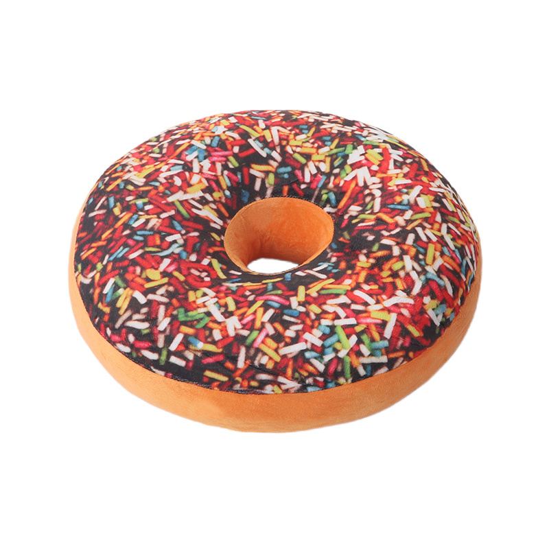 Patterned Donut Cushion
