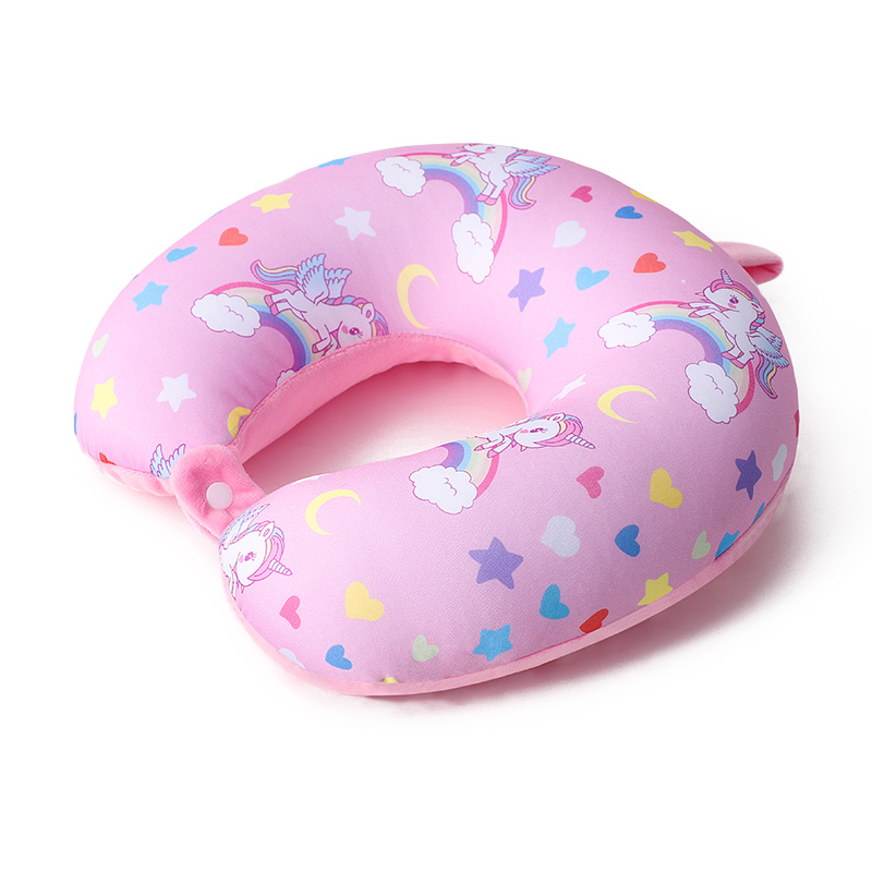 Foam Particle Pattern Round U Pillow